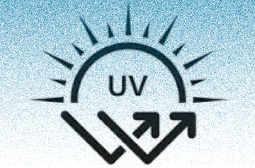 simbolo uv rays